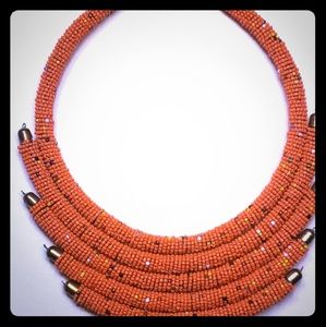 Authentic Masai Beaded Necklace